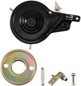 KAMIER 90mm Rear Band Drum Brake Assembly Replacement for Razor MX350 MX400 ZR350 SX350 Dirt Bike Pocket Mod Electric Scooter Rambler 12 Mini Bike Kids Pocket Rocket E-Bike E-Scooter Hevay Duty Parts