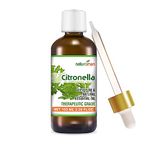 Naturoman Citronella Pure and Natural Essential Oil Therapeutic Grade | For Concentration, Mosquito Repellent | Natural & Pure | Pack of 1 | 100 ml