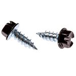 Eagle 1#8 1/2 inch (500 Count) Gutter Downspout Or Sheet Metal Screws (Multiple Quantities/Colors) - Easy Start Sharp Tip - Zip Screws/Fasteners (500, Black)