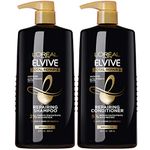 Visit the L'Oreal Paris Store L'Oreal Paris Elvive Total Repair 5 Repairing Shampoo and Conditioner for Damaged Hair Shampoo and Conditioner Set with Protein and Ceramide 1 kit