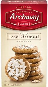 Archway Cookies, Soft Iced Oatmeal Cookies, 9.25 Oz (Pack of 9)