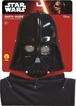 Rubie's Kid's Star Wars: Darth Vader Cape & Mask Dress Up Costume Set, Black, One Size