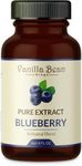 Pure Blueberry Extract for Baking and Flavoring - 4 OZ - Premium Quality Natural Flavors for Baked Goods, Desserts, & Cooking