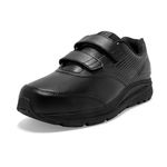 Brooks Men's Addiction Walker V-Strap 2 Track Shoe, Black/Black, 11