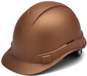 Pyramex Ridgeline Cap Style Hard Hat 4 Point Ratchet Matte Copper Pattern