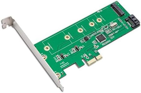 IO Crest-Unità a stato solido SSD e HDD SATA 6 g porte PCI-e x1 scheda Controller RAID