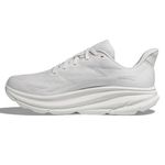 HOKA Women's Walking Shoe Trainers, White/White, 8.5