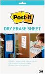 Post-it Super Sticky Dry Erase Sheets (Pack of 3)