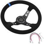 Qiilu Steering Wheel, Universal 35c