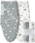 MOONLIGHT20015 Grey Swaddle Blanket