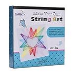 Amazaque DIY String Art Craft Kit for Kids - Colorful Arts and Crafts Projects - Creative and Unique Birthday Gift for Little Girls - 3D Yarn Crafting Kits - Sewing Set with Art Patterns for Kid