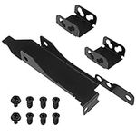 Micro Traders PCI Slot Bracket Dual Fan Mount Rack GPU Bracket for Mounting One/Two 120mm Computer Case Fans Computer Radiator Holder Black Metal