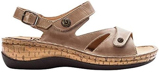 Propet Womens Jocelyn Sandal, Khaki, 9