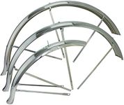 Flared Stander Hollow Trike Conversion Kit Fender Set Chrome, Various Sizes (26")