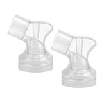 Medela Spare or Replacement PersonalFit connectors, Compatible with Most Breast Pumps, Authentic Pump Parts Made Without BPA