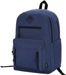 VASCHY School Backpack,Two Compartm