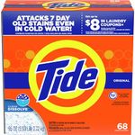 HE Laundry Detergent, Original Scent, Powder, 95 oz Box