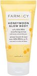 Farmacy Honeymoon Glow Body - AHA and BHA Body Serum with Hyaluronic Acid - Resurfacing Lactic Acid Body Lotion for Dry Skin