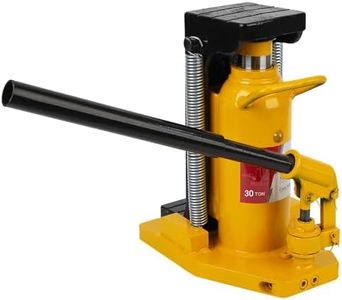 GarveeTech Toe Jack Lift Air Hydraulic Floor Jack, 30Ton/66,138LB Car Jack Hydraulic Floor Jack, Top Lift Jack With Manual Hand Pump, Air Hydraulic Claw Jack for Machinery, Industry, Air Jack Seal Kit
