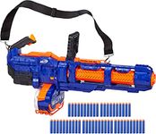 Nerf Elite Titan CS-50 Toy Blaster, Fully Motorized, 50-Dart Drum, 50 Elite Darts, for Kids, Teens, Adults