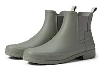 HUNTER Women's Wellington Boots Rain, 6 UK, Docker Grey, 4 UK