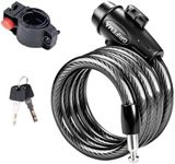 GRIFEMA 120cm Bike Lock With 2 Keys