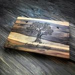 Custom Family Olive Tree Personalized Engraved Cutting Board Wedding Gift, Housewarming Gift, Birthday Gift, Corporate Gift