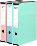 Box File Laminated Pastel Colour Fo