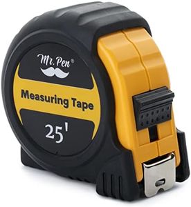 Mr. Pen- Tape Measure, 25-Foot, Steel Retractable Tape Measure with Fractions, Easy Read Tape Measure, Steel Tape Measure 25 ft