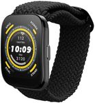 kwmobile Nylon Band Compatible with Amazfit Bip 5 Unity/Amazfit Bip 5 / Amazfit GTR 4 - Band Replacement Strap for Fitness Tracker