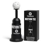 Thorza Baseball Motion Tee for Perfect Swings - Solo Hitting Practice, Pop-Up Ball Movement, Hand-Eye Coordination, Ball Popper Baseball Training Set