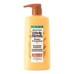 Garnier Whole Blends Honey Treasures Shampoo for Damaged Hair, With Beeswax and Acacia Honey, Paraben-Free, 1180ml, Packaging May Vary