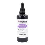 Vitamin B1 Thiamine 100ml | 1mg (1000mcg) B1 Supplement | Premium UV Blocking Miron Violet Glass | UK Made Vegan Liquid | 5 Drops Daily (High Strength)