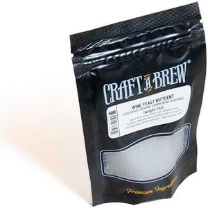 Craft A Brew - Wine Yeast Nutrient - For Wine & Beer Brewing - Creates Nutrient Rich Environment For Yeast - 2 oz Package