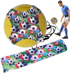 Soccer Belt Trainer Solo Soccer Kick Trainer, Soccer Practice Training Aid for Kids, Soccer Volleyball Rugby Trainer Fits Ball Size 3, 4, and 5 (four paw training belt)