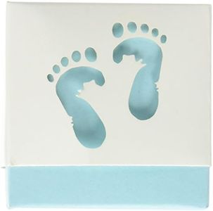 Darice Matrice 1404–069 12piece, Bleu bébé 'Boîte à dragées