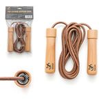 VIPER Leather Skipping Rope Fitness Boxing Jump Gym Boxing