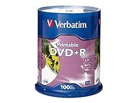 Verbatim DVD+R 4.7GB 16X White Inkj