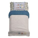 Franco Paw Patrol Kids Bedding Super Soft Premium Organic Cotton Quilt Coverlet with Sham, 2 Piece Twin Size, (Officially Licensed Product)