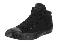 Converse High Top Sneaker, Black/Black/Black, 13