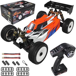 Serpent 1/8 4wd Electric Buggy RTR, 4WD Off-Road Buggy, High Performance, Waterproof, Components, Competition Grade, Hobby Racing, Charger and Battery Excluded, SRX8-E