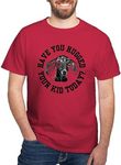 CafePress Have You Hugged Your Kids Today? T Shirt Men's Traditional Fit Dark Casual Tshirt Cardinal