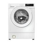 Hoover H-WASH&DRY 400 Integrated Washer Dryer, 9kg Wash + 6kg Dry, 1600 RPM, A Rated Wash, D Rated Combined, Speed Drive Inverter Motor, hOn App, Steam Care Pro, White, 60x53x82 cm - BH4S696M6D9-80