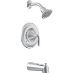 Moen T62133EP Eva Posi-Temp Tub and Shower Trim Kit without Valve, Chrome