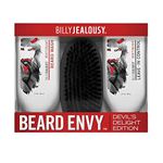 Billy Jealousy Beard Envy Facial Hair Refining Kit - with Beard Wash Beard Control and Boar Bristle Brush for Clean, Hydrated, Soft, Tamed Unruly Mane