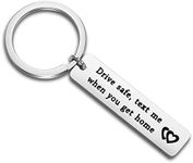 Driver Keychain Drive Safe Keychain Drive Safe Trucker Husband Boyfriend Gift New Driver Gift (Drive Safe Text Me)