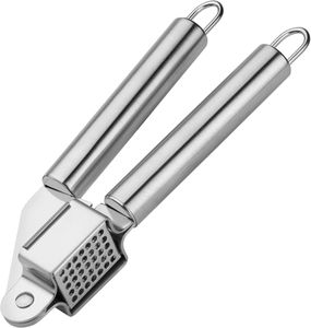 Chef Aid Stainless Steel Garlic Press – Durable Kitchen Tool