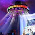 Ceiling Light With Bluetooth Speakers