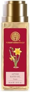 Forest Essentials After Bath Oil Nargis | Ayurvedic Scented Natural After Shower Oil | For Nourished & Moisturised Skin