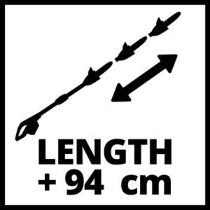Einhell 18V Cordless Pole Hedge Trimmer – Telescopic Garden Tool